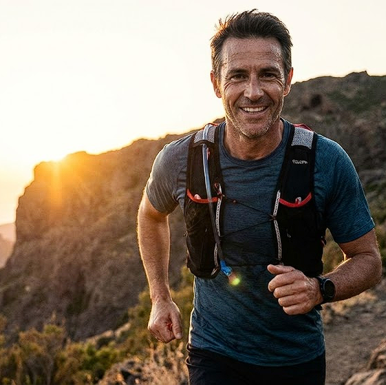 Man exercising for male vitality